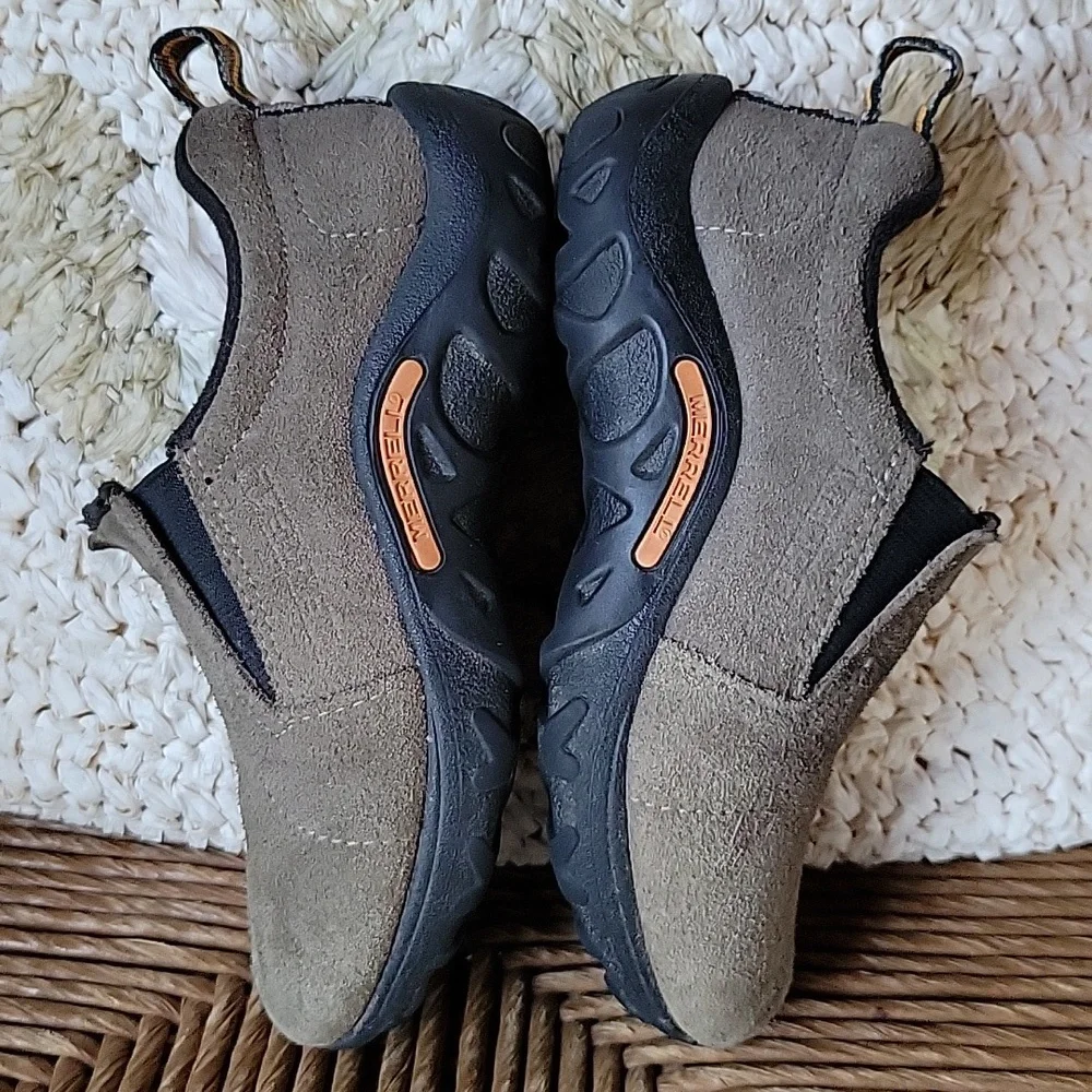 Merrell brown suede